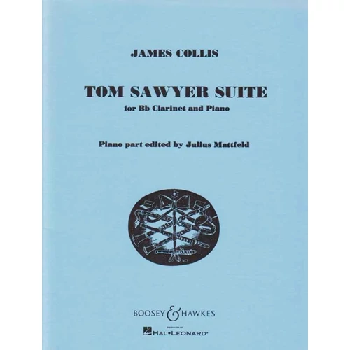 James Collis: Tom Sawyer suite - klarinét és zongora kotta
