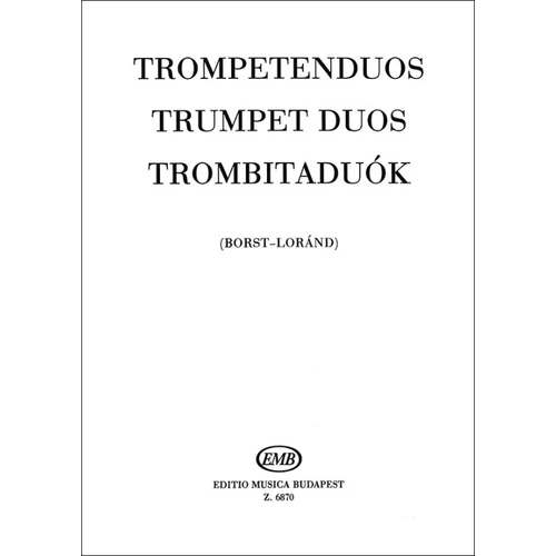 Borst: Trombitaduók – kotta