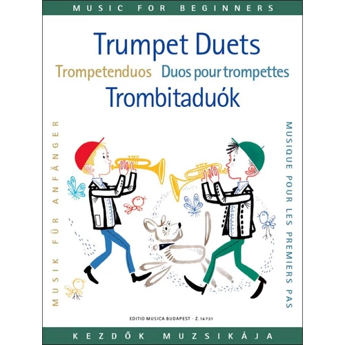 Perényi Péter: Trombitaduók kezdők számára – kotta