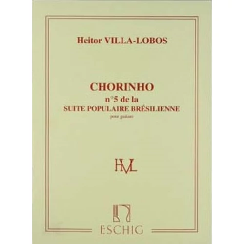 Villa-Lobos: SUITE POP. N 5 GUITARE