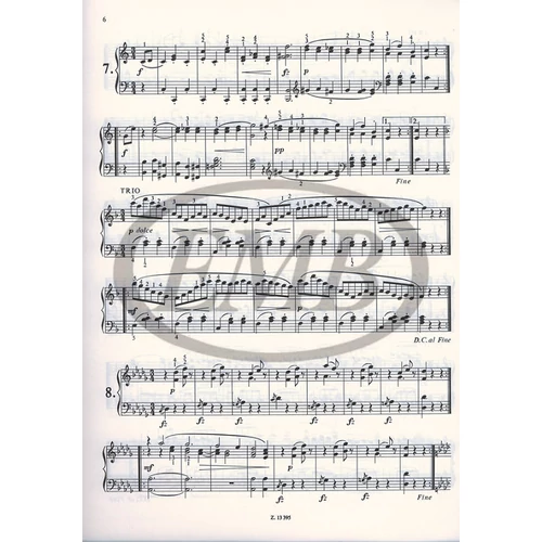 Weber, Carl Maria von: Kezdők zongoramuzsikája – kotta