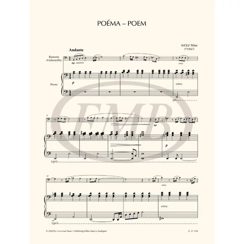 Wolf Péter: Poéma - kotta