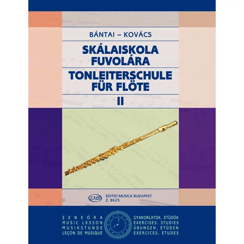 Bántai, Kovács: Skálaiskola fuvolára 2 - kotta