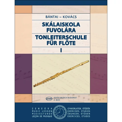Bántai, Kovács: Skálaiskola fuvolára 1 - kotta