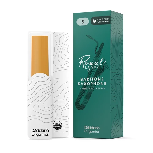 Új D'Addario Royal La Voz vágatlan baritonszaxofon nád