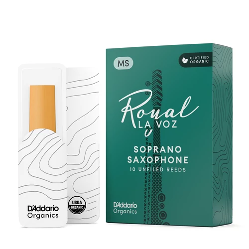 Új D'Addario Royal La Voz vágatlan szopránszaxofon nád