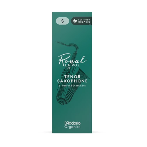Új D'Addario Royal La Voz vágatlan tenorszaxofon nád