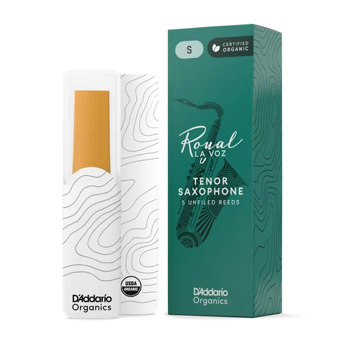 Új D'Addario Royal La Voz vágatlan tenorszaxofon nád