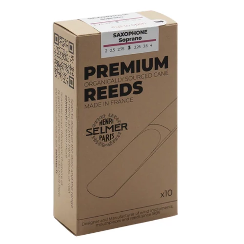Selmer Premium szopránszaxofon nád papírdobozban