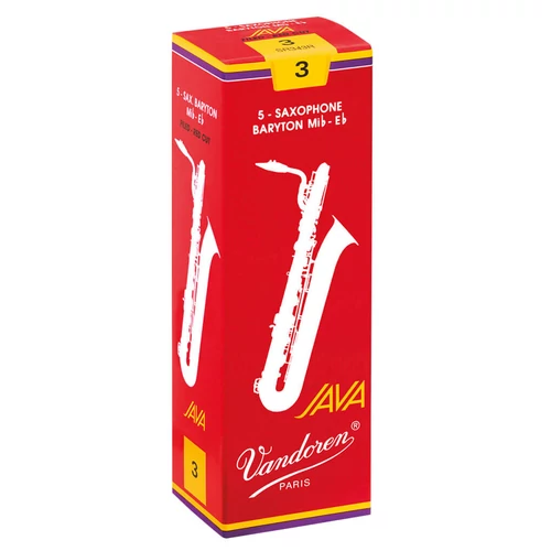 Vandoren Java -filed-red cut- baritonszaxofon nád