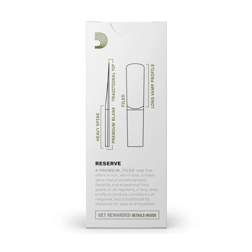 D'addario Reserve tenorszaxofon nád