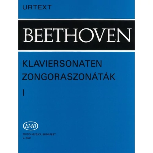 Beethoven, Ludwig van: Zongoraszonáták 1. – kotta