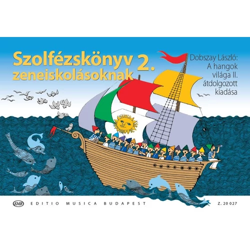 Dobszay - Szolfézskönyv zeneiskolásoknak 2. – kotta