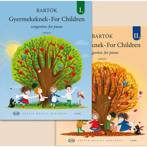 Bartók Béla: Gyermekeknek I-II. – kotta