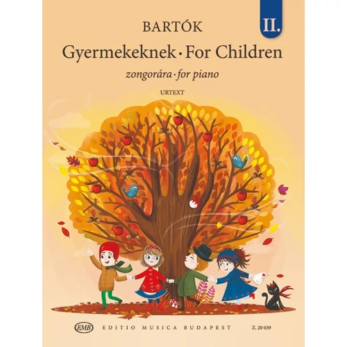 Bartók Béla: Gyermekeknek II. – kotta