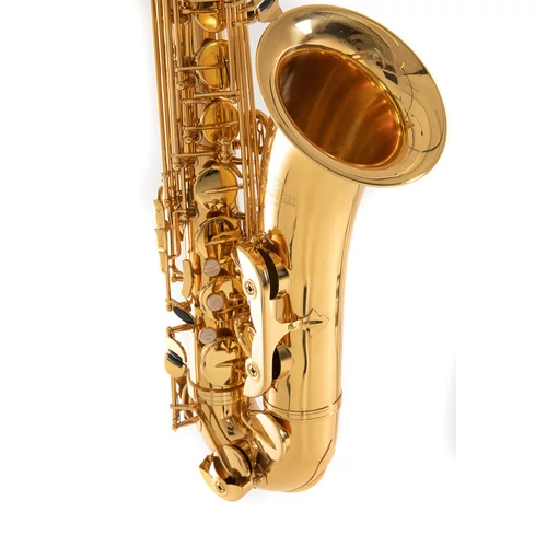 Roy Benson TS-202 lakkozott tenorszaxofon megerősített acélrugókkal