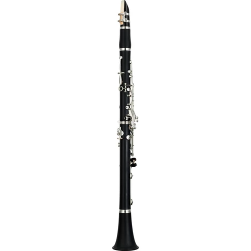 Yamaha YCL-255S B klarinét, 17 nikkelezüst billentyűvel és 6 gyűrűvel
