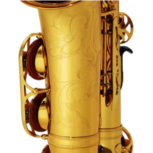 Yamaha YAS-62 arany lakkos altszaxofon kézi gravírozással