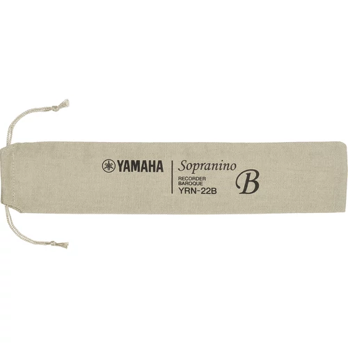 Yamaha YRN-22 B szopranino furulya natúr színű vászontok