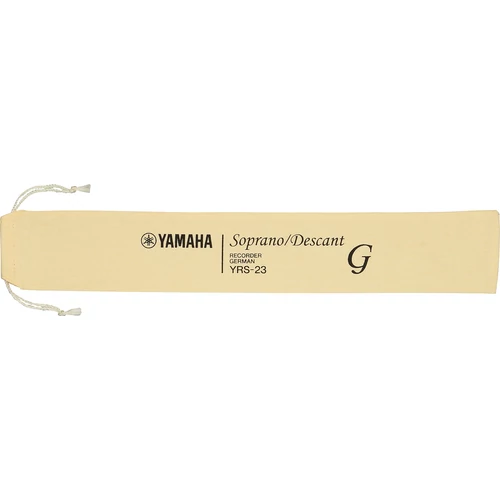 Yamaha YRS-23 szopránfurulya natúr színű vászontok