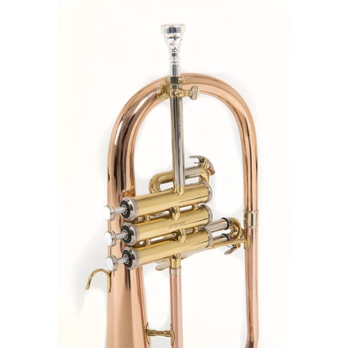 Bach FH-501 gold brass szárnykürt 3 vízkieresztő billentyűvel