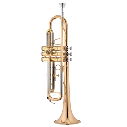 Jupiter JTR-700RQ lakkozott rose brass B-trombita