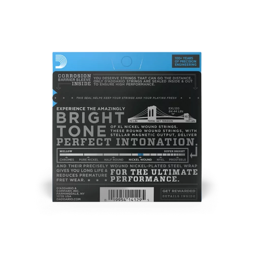 D'Addario EXL120 Super Light elektromos gitárhúr szett