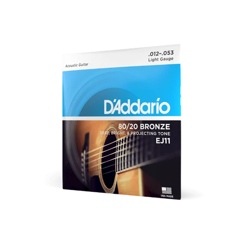 D'Addario EJ11 80/20 Bronze akusztikus gitárhúr szett