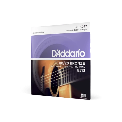 D'Addario EJ13 80/20 Bronze akusztikus gitárhúr szett