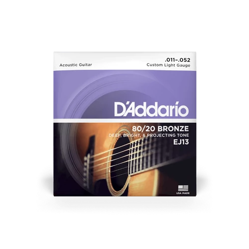 D'Addario EJ13 80/20 Bronze akusztikus gitárhúr szett