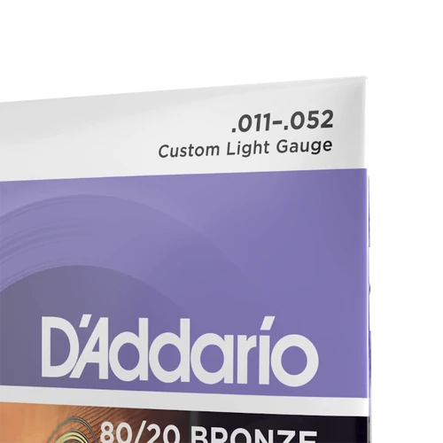 D'Addario EJ13 80/20 Bronze akusztikus gitárhúr szett