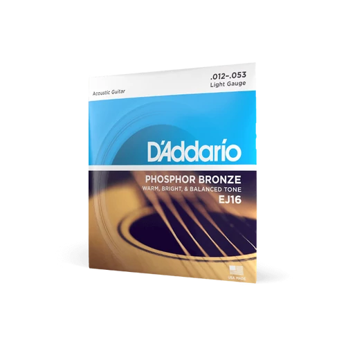 D'Addario EJ16 Phosphor Bronze akusztikus gitárhúr szett