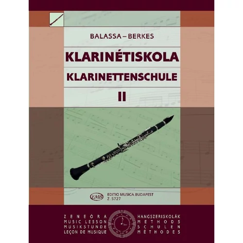 Balassa-Berkes: Klarinétiskola 2.