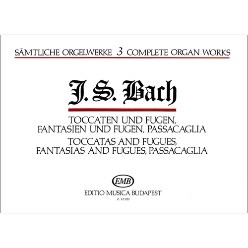 Bach, Johann Sebastian: Sämtliche Orgelwerke – kotta