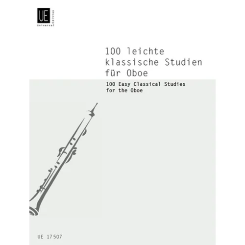 100 Easy Classical Studies for the Oboe - kotta