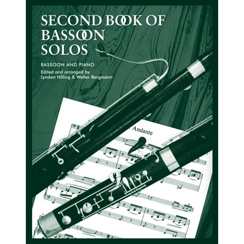 Walter Bergmann, Lyndon Hilling: Second Book of Bassoon Solos - borító