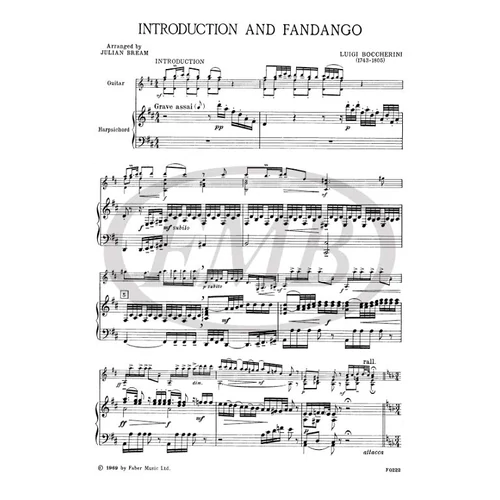 Boccherini: Introduction & Fandango  – kotta
