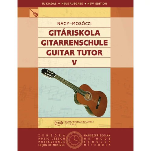 Nagy-Mosóczi: Gitáriskola 5 - kotta