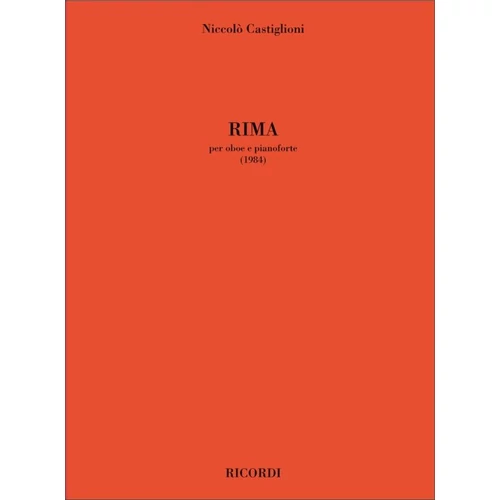 Niccolo Castiglioni: Rima, per oboe e pianoforte – kotta