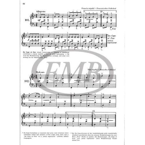 Bogár: Harmonikaiskola I