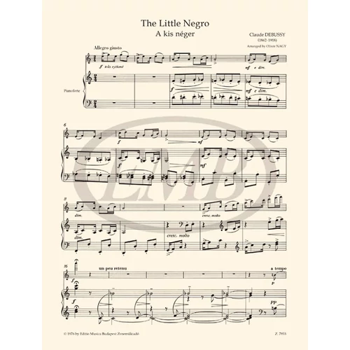 Debussy: A kis néger