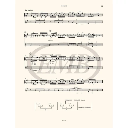 Mozart: Album hegedűsöknek 1 