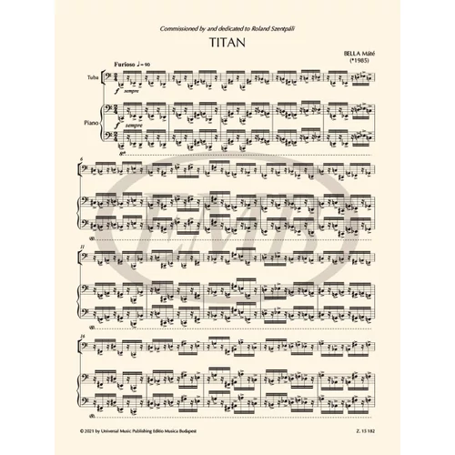 Bella Máté: Titan – kotta