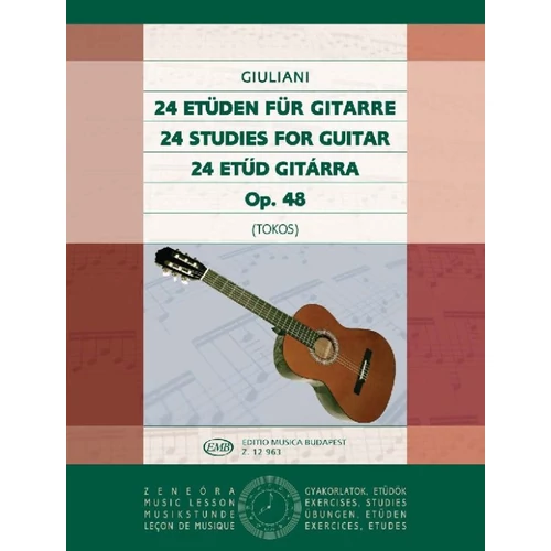 Giuliani, Mauro: 24 etűd