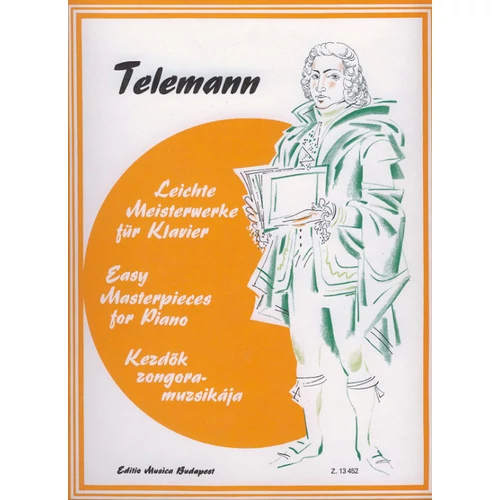 Telemann, Georg Philipp: Kezdők zongoramuzsikája – kotta