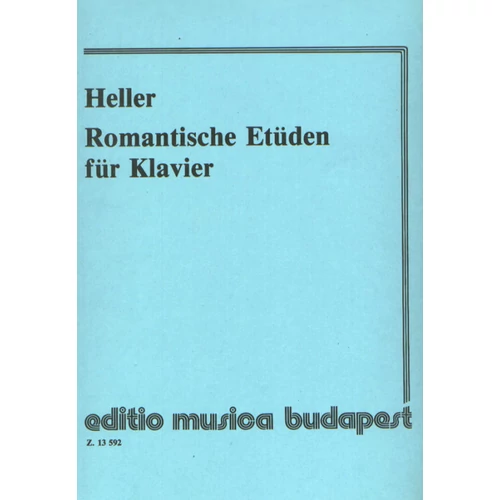 Heller, Stephen: Romantikus etűdök – kotta