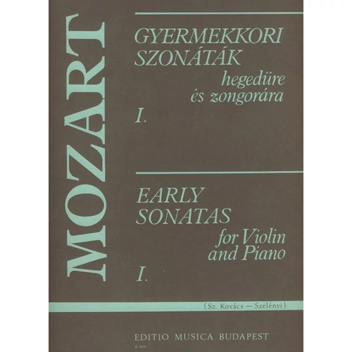 Mozart: Gyermekkori szonáták 1