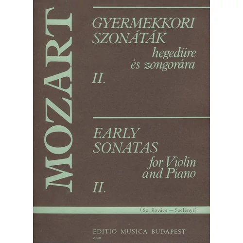 Mozart: Gyermekkori szonáták 2