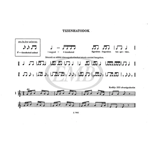 Béres: Furulyaiskola 2 kotta