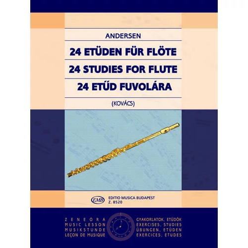 Andersen, Joachim: 24 etűd fuvolára